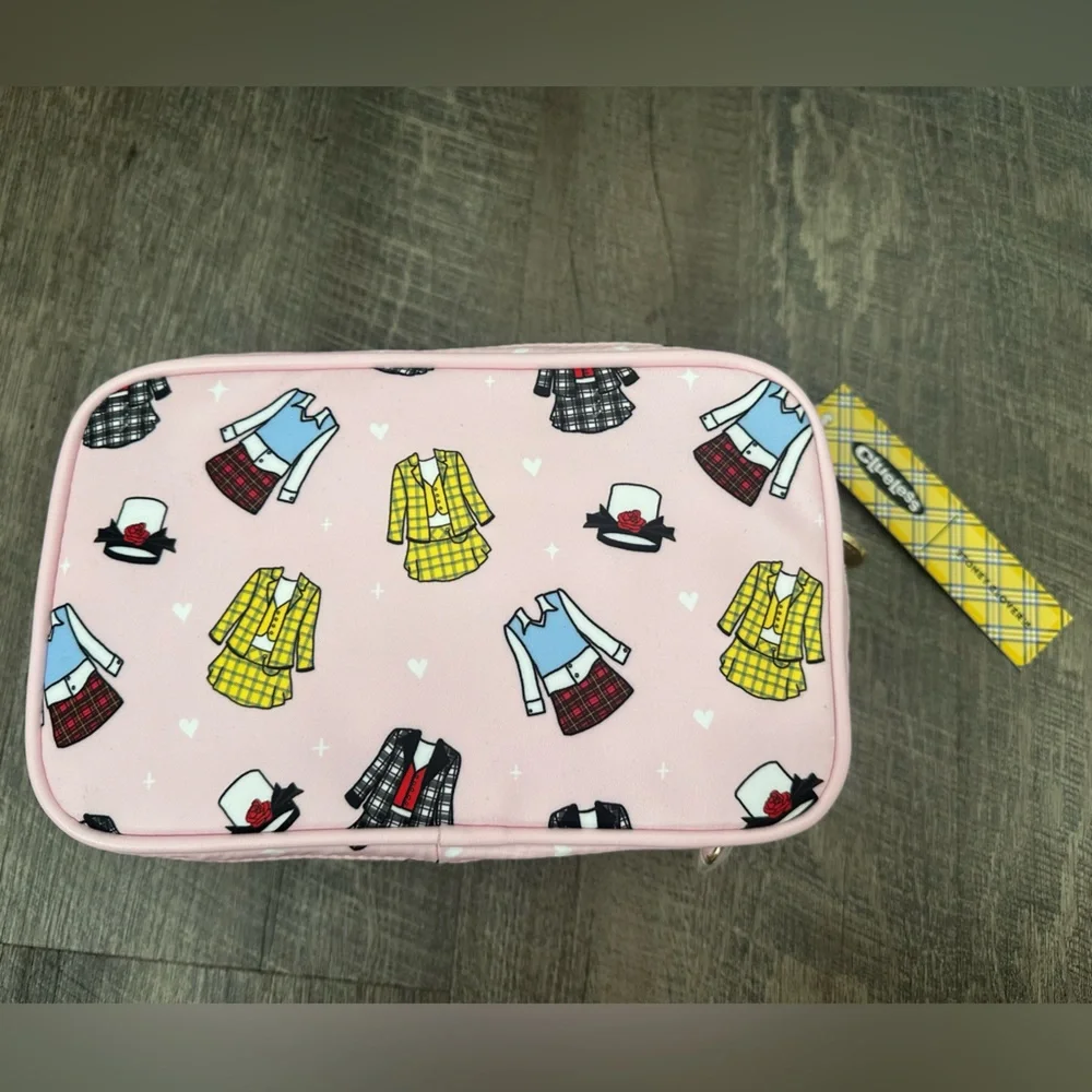 NWT Stoney Clover Lane Clueless Double Zip Pouch - Picture 7 of 11